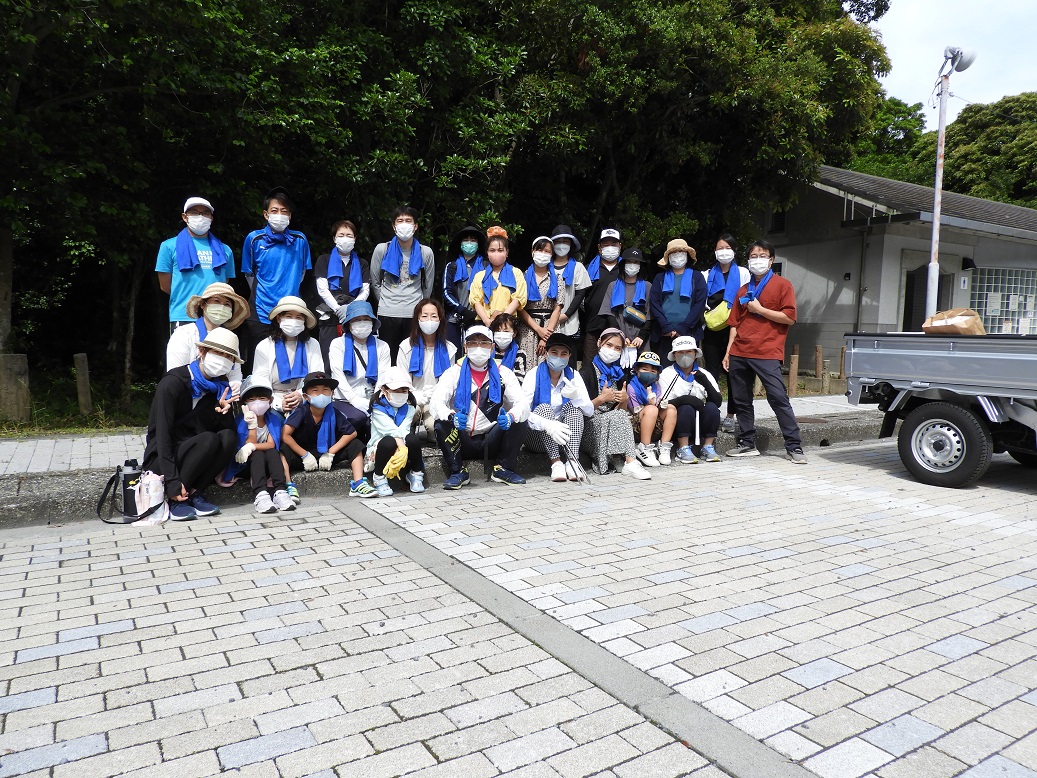 6/6（日）有限会社 アポトライが愛南町須ノ川公園で清掃活動を実施しました！