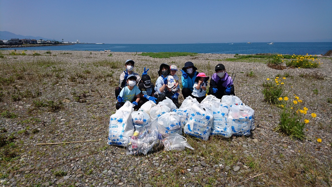 5/30（日）KINOSHITAが伊予市尾崎の清掃を実施しました！